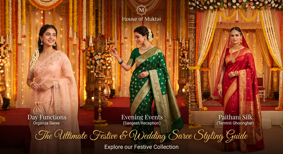 The Ultimate Festive & Wedding Saree Styling Guide 2026