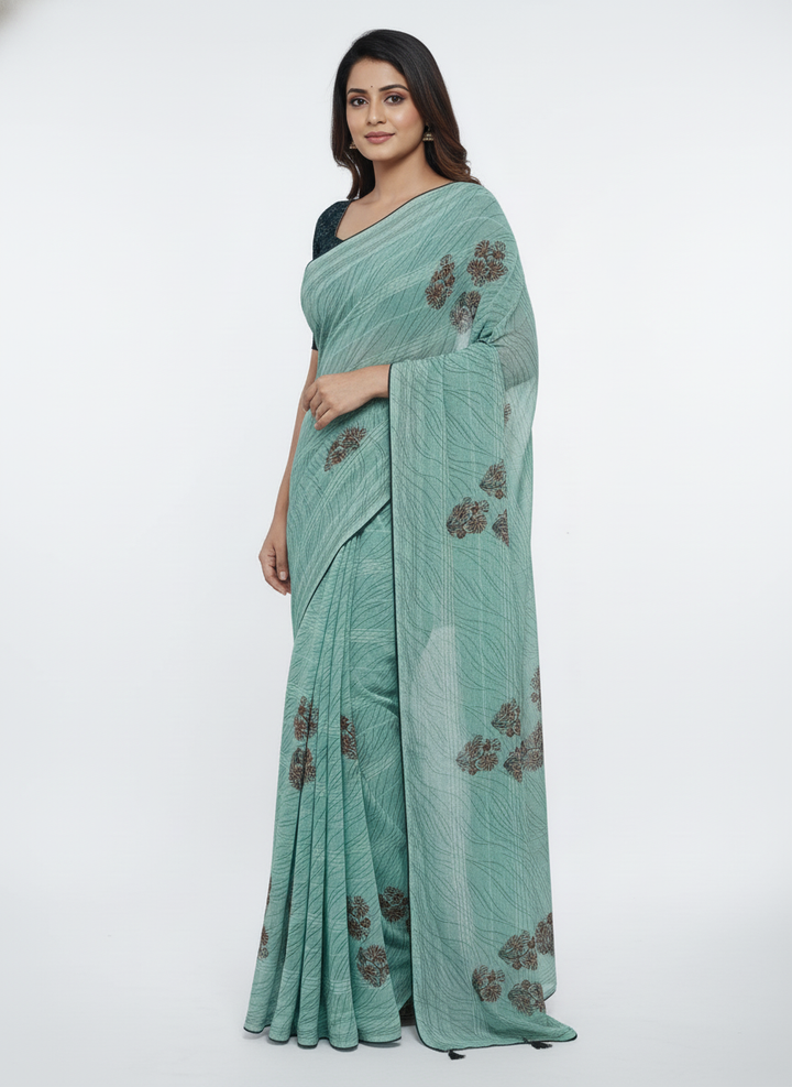 KALAM KARI PRINTED SAREE