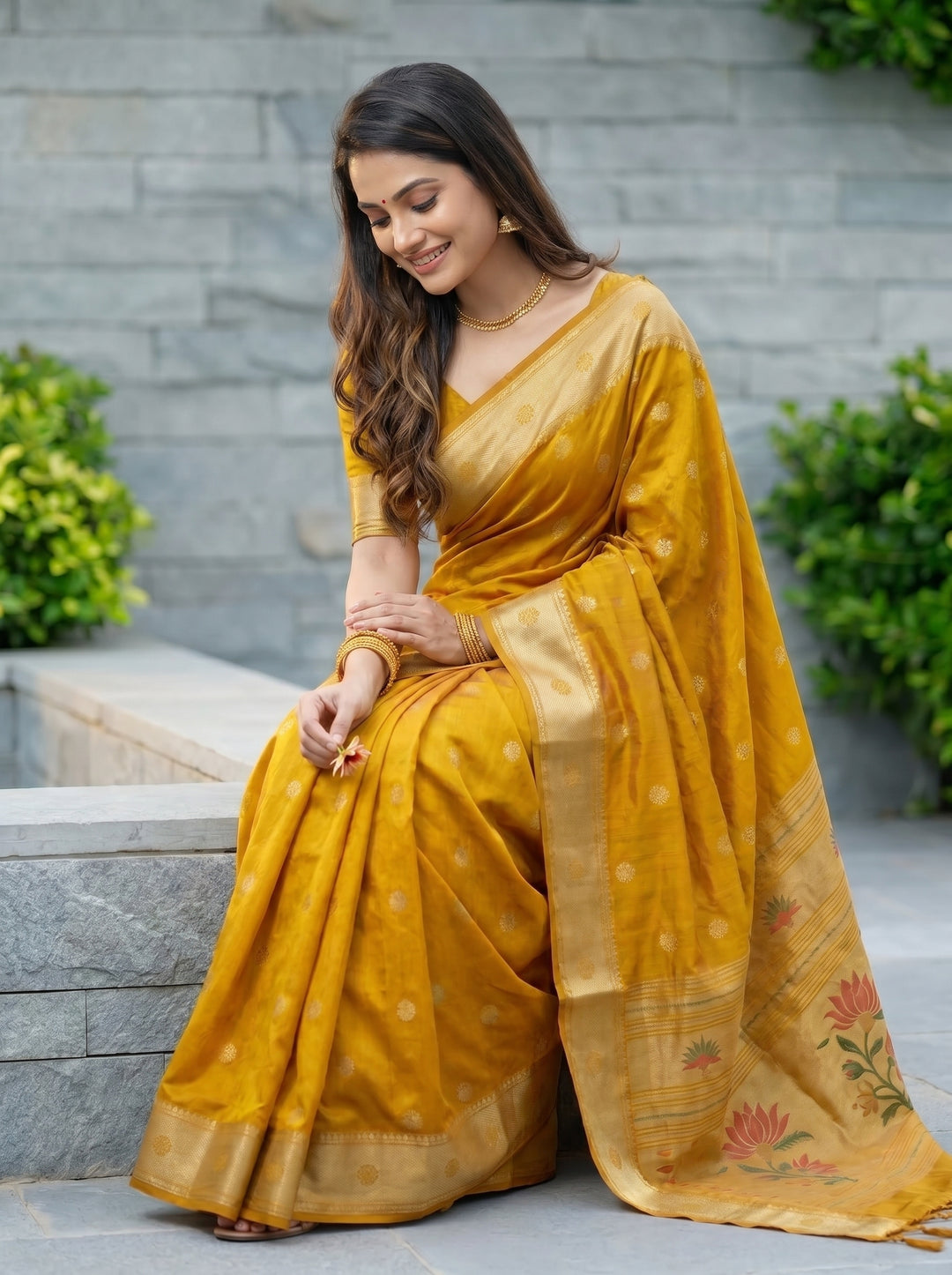 Rajhani Silk Lotus Saree
