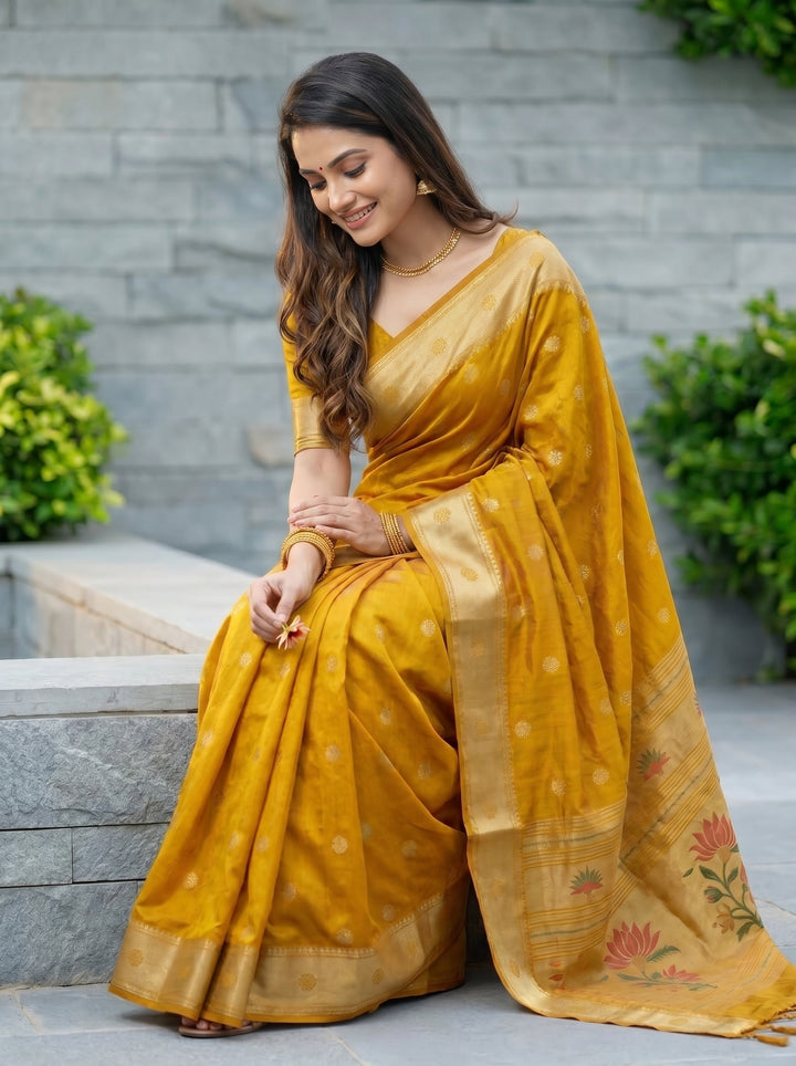 Rajhani Silk Lotus Saree
