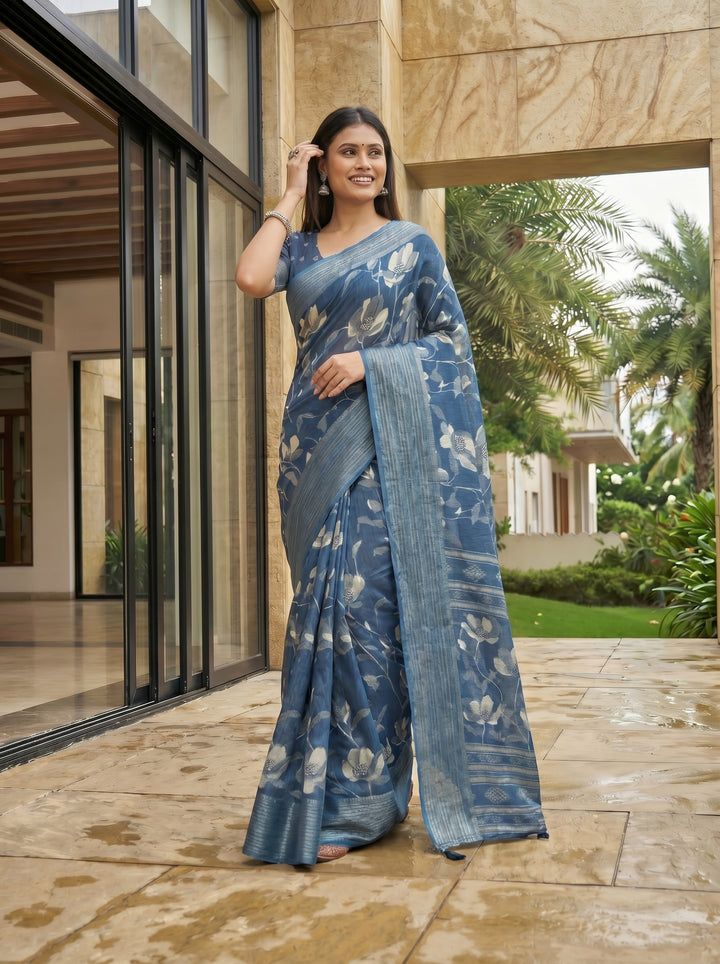 Ink & Elegance Saree