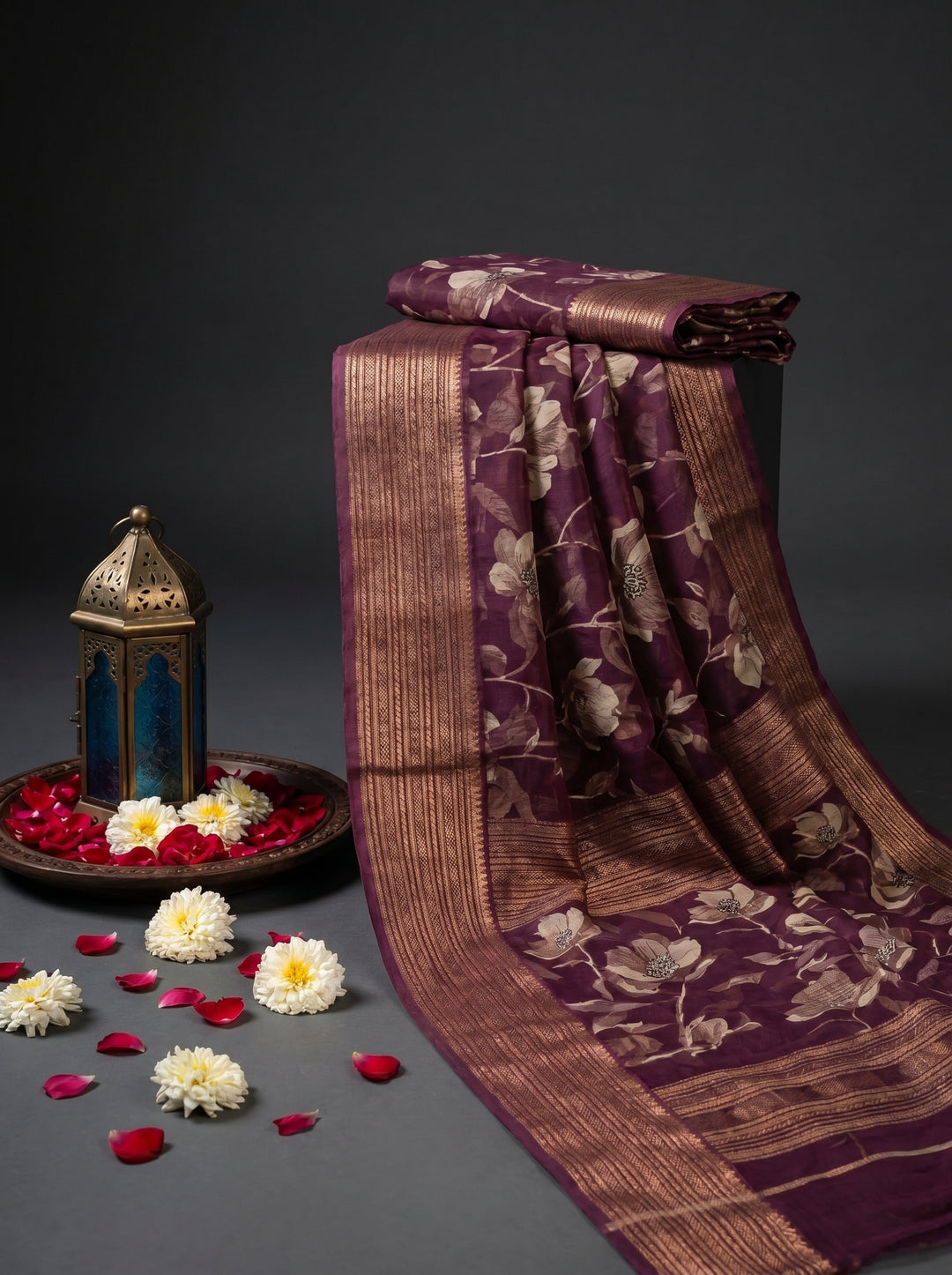 Ink & Elegance Saree