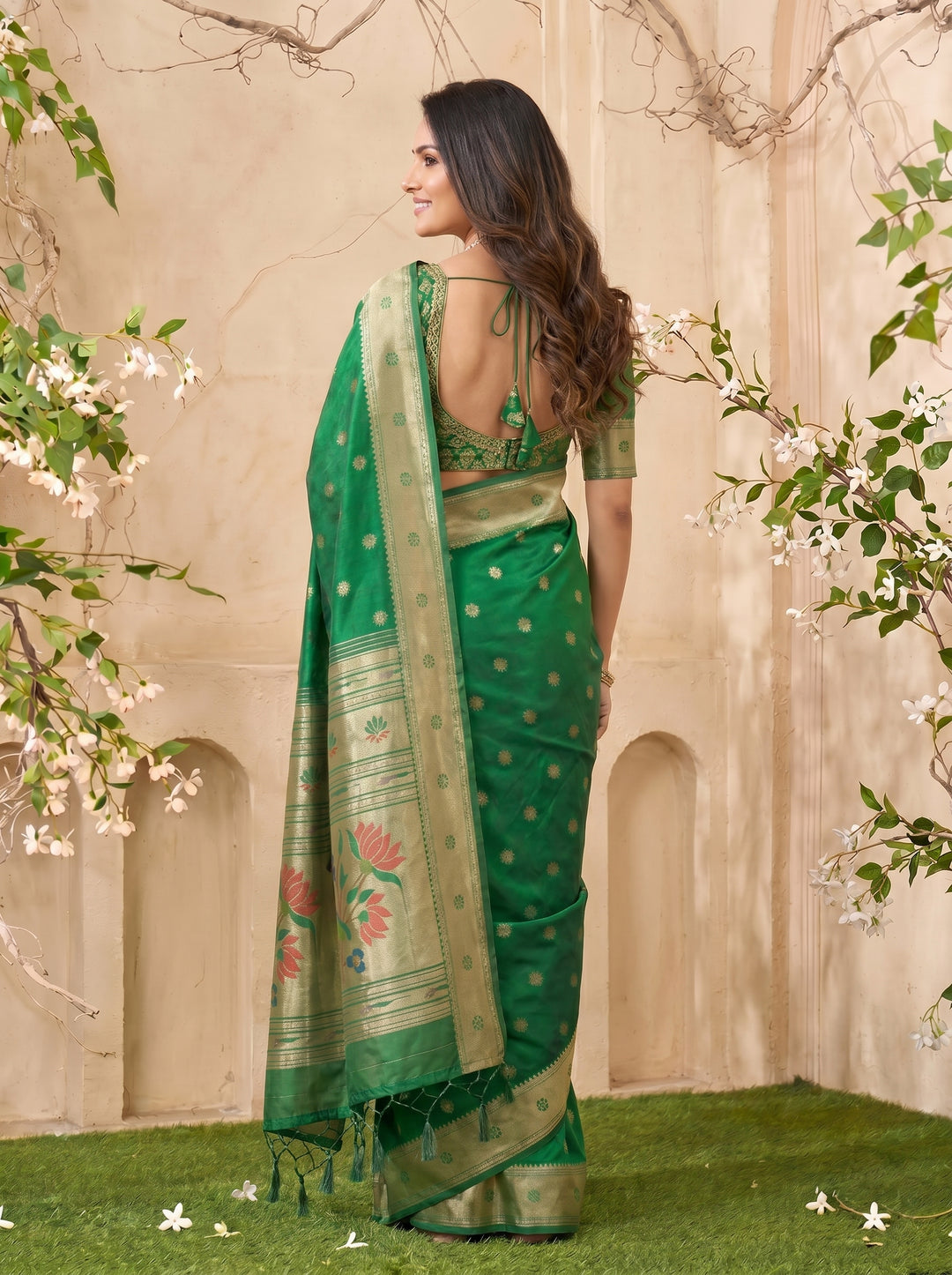 Rajhani Silk Lotus Saree
