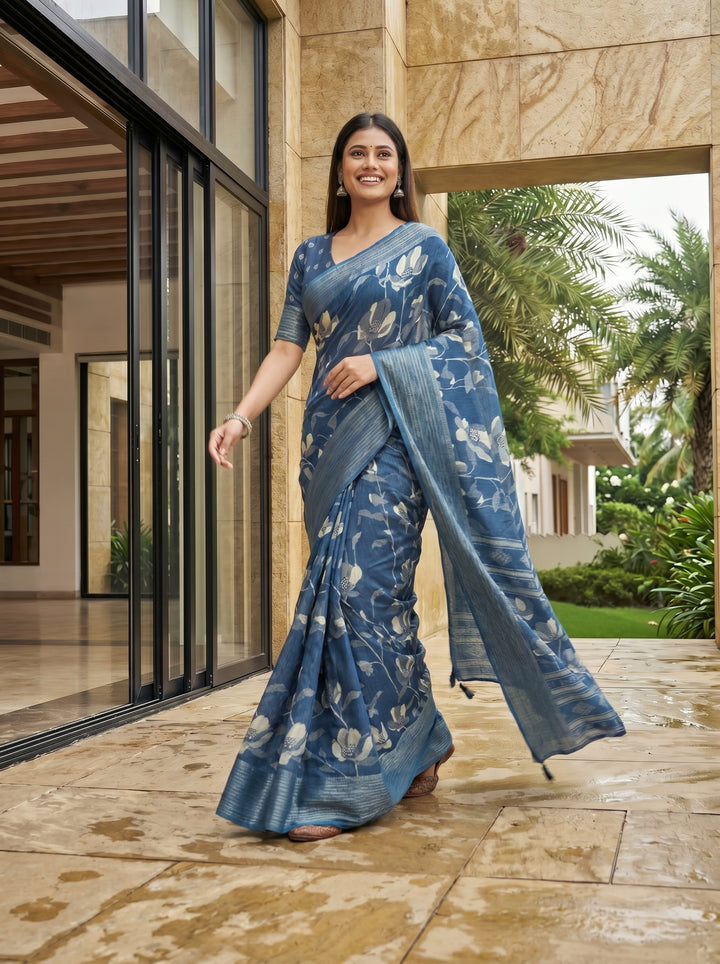 Ink & Elegance Saree