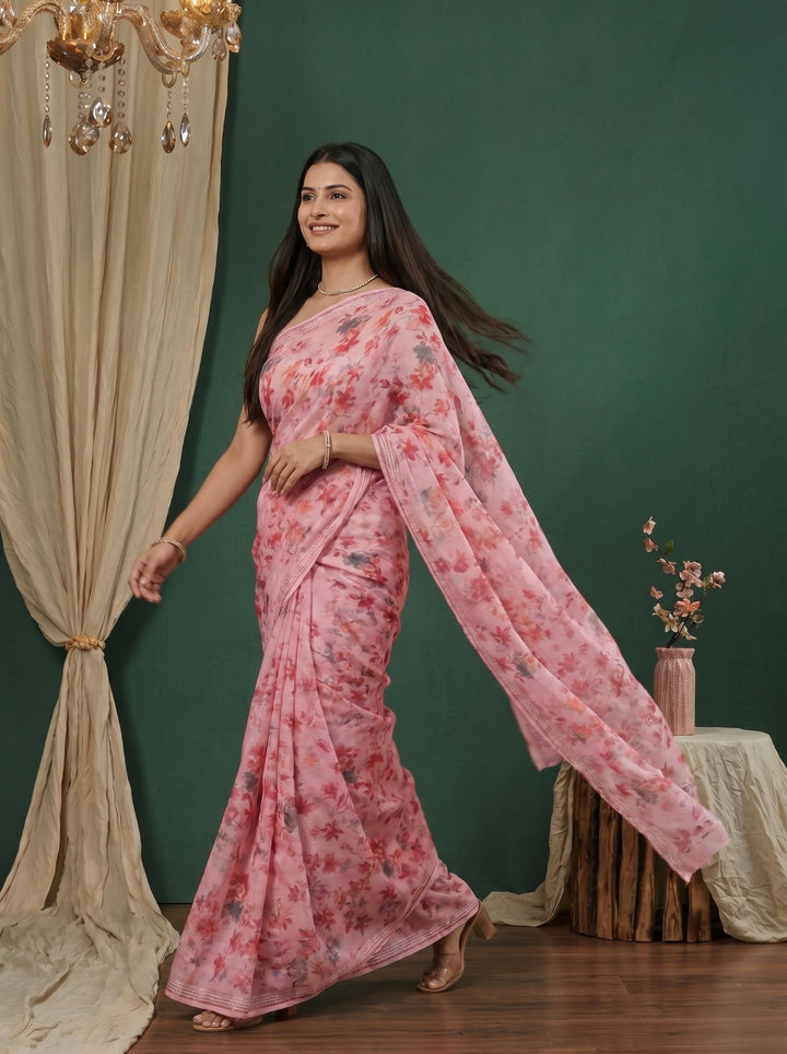 Serene Silhouettes Saree