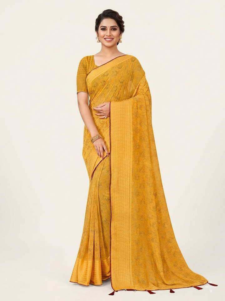 MALTI DAIMOND PRINTED SAREE