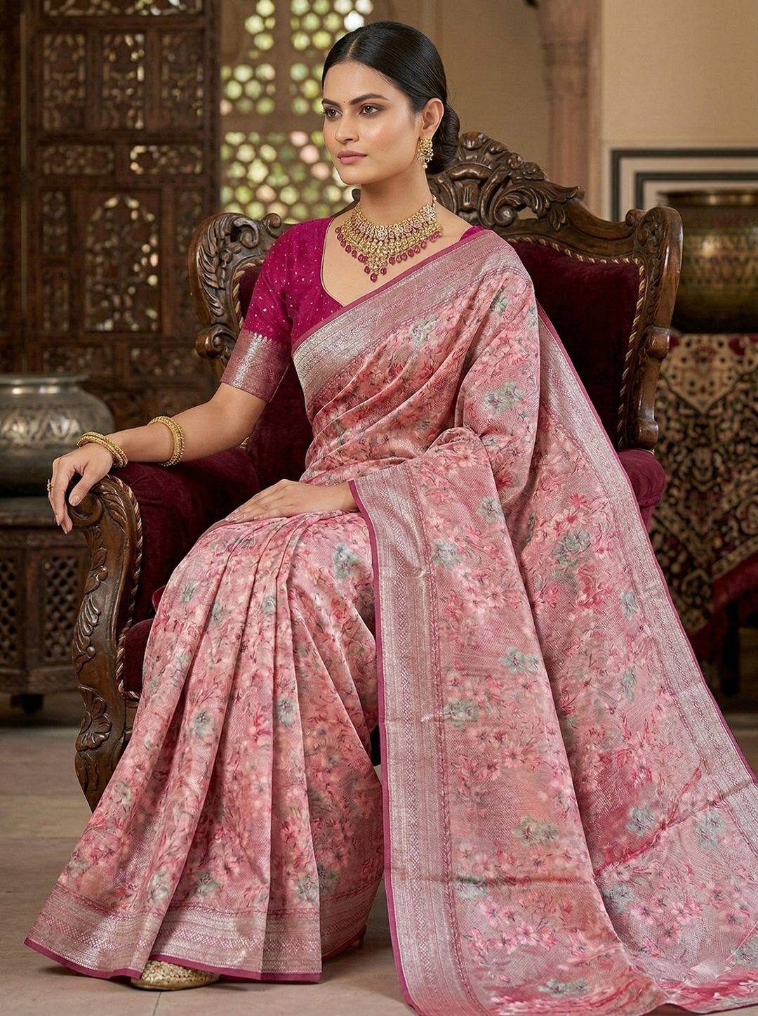 SHIKHA PRINTED SAREE