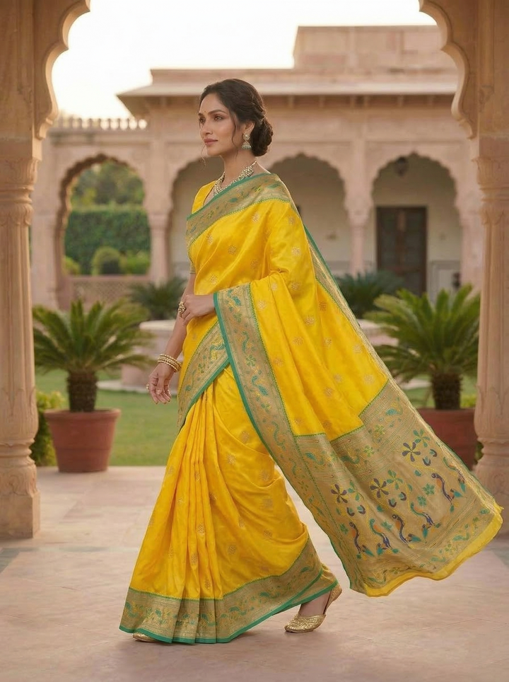 JULAHAA KATPADAR PAITHANI SAREE