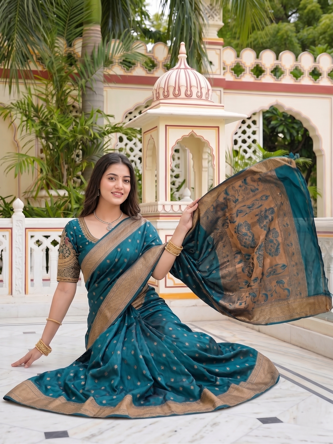 Kalanjali Paithani Muktai