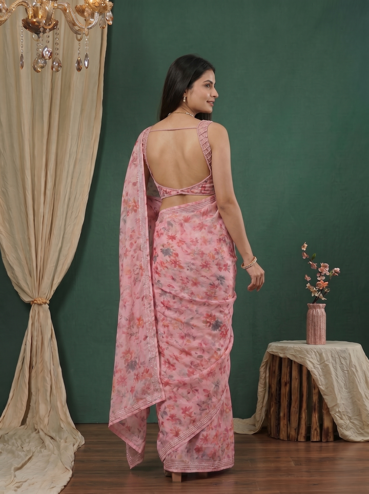 Serene Silhouettes Saree