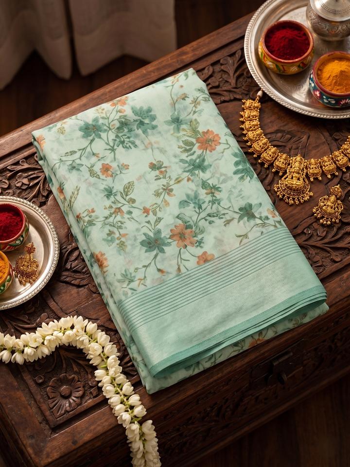 Serene Silhouettes Saree