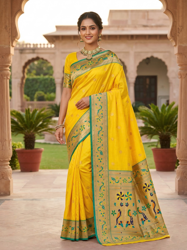 JULAHAA KATPADAR PAITHANI SAREE