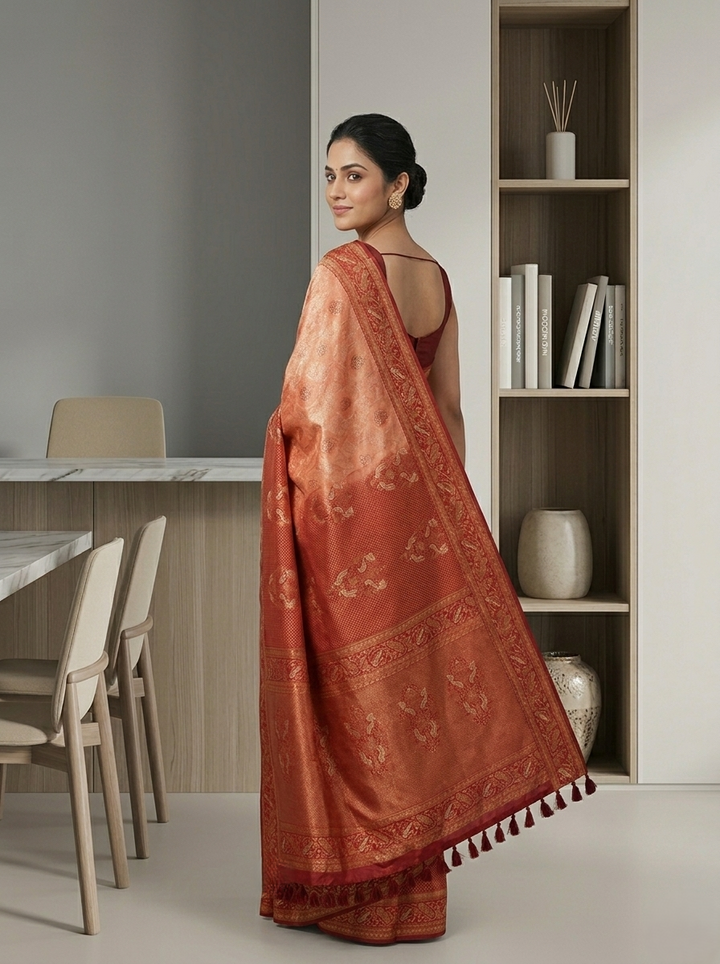 GT SWAROVSKI SOUTH INDIAN SAREE