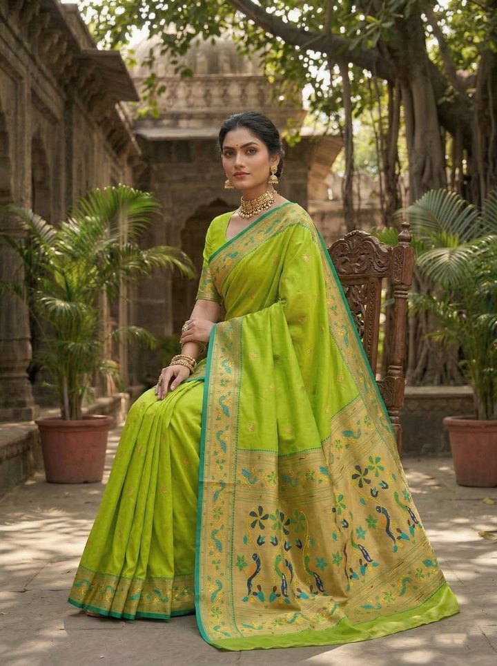 JULAHAA KATPADAR PAITHANI SAREE