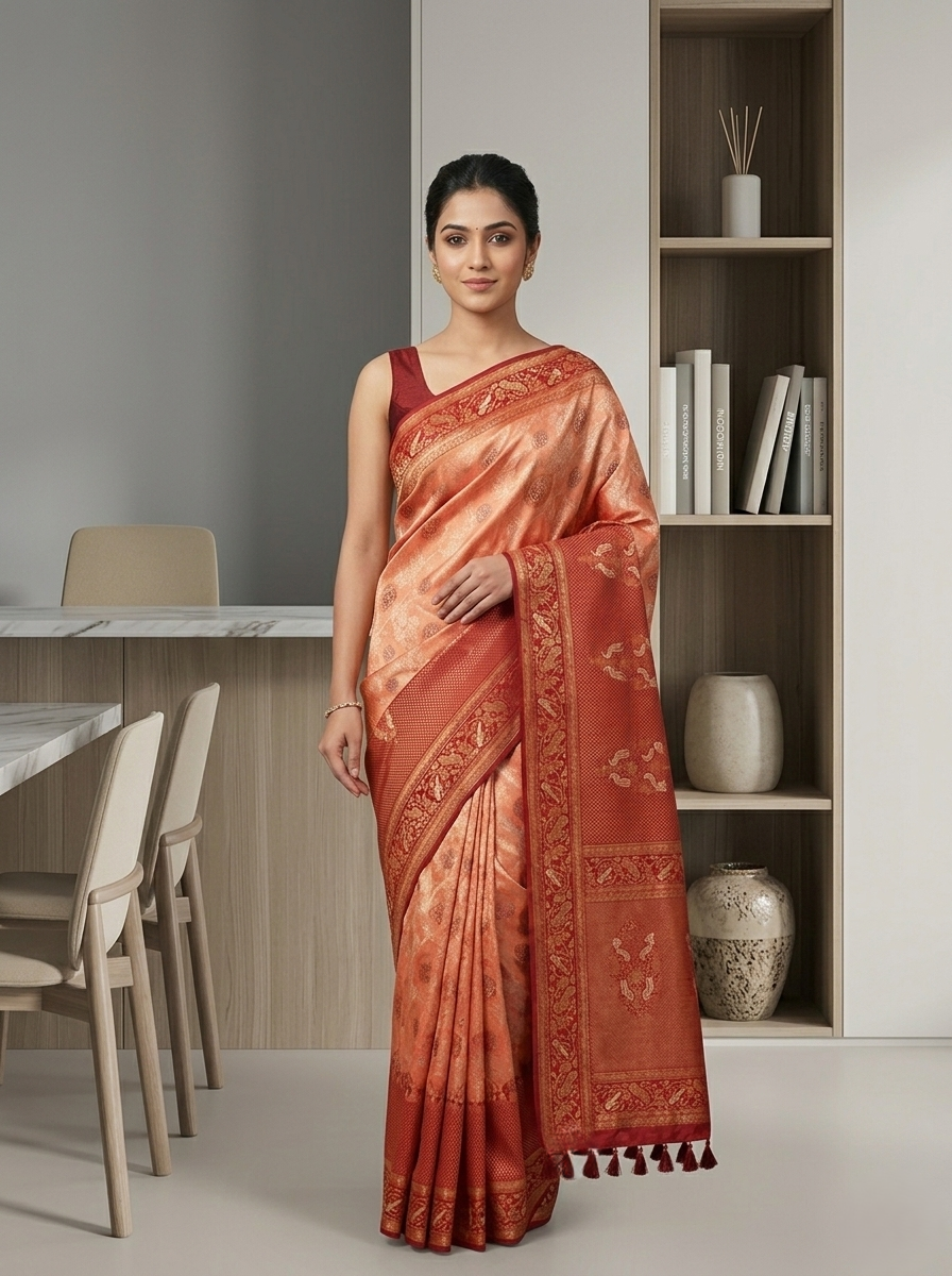 GT SWAROVSKI SOUTH INDIAN SAREE
