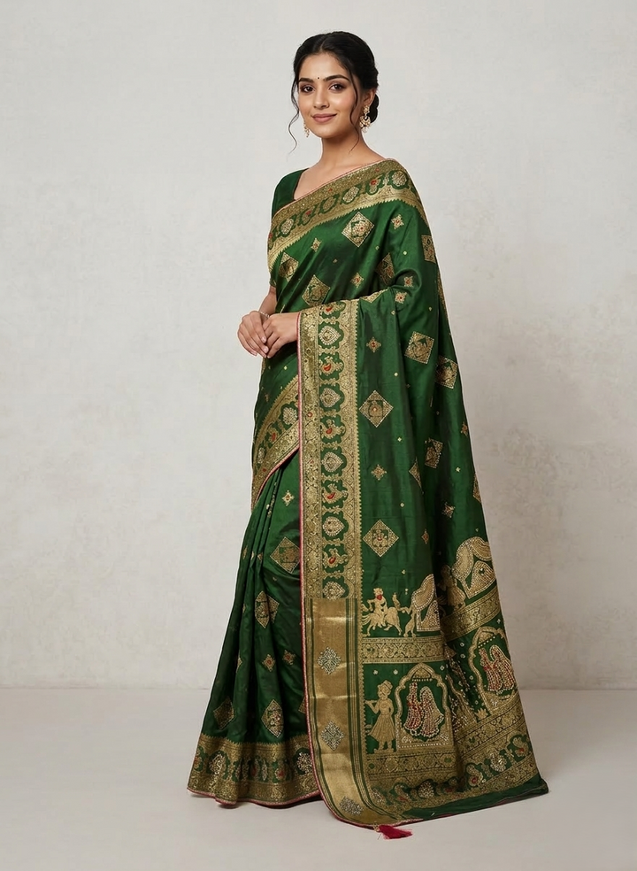 SOFT SILK DESIGNER SAREE