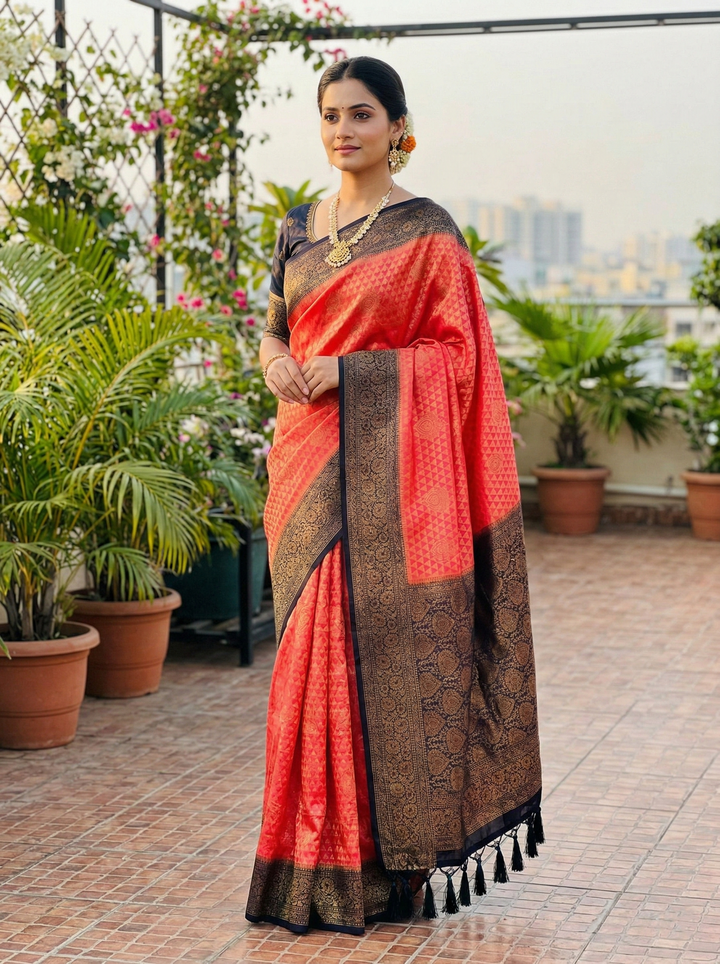 REKHA SWAROVSKI KATPADAR SAREE