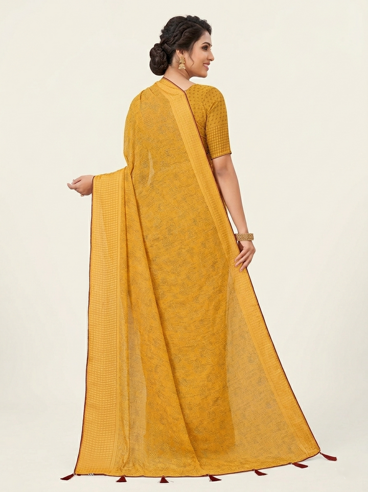 MALTI DAIMOND PRINTED SAREE