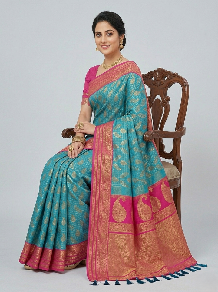 KATPADAR TISSUE SAREE D-750
