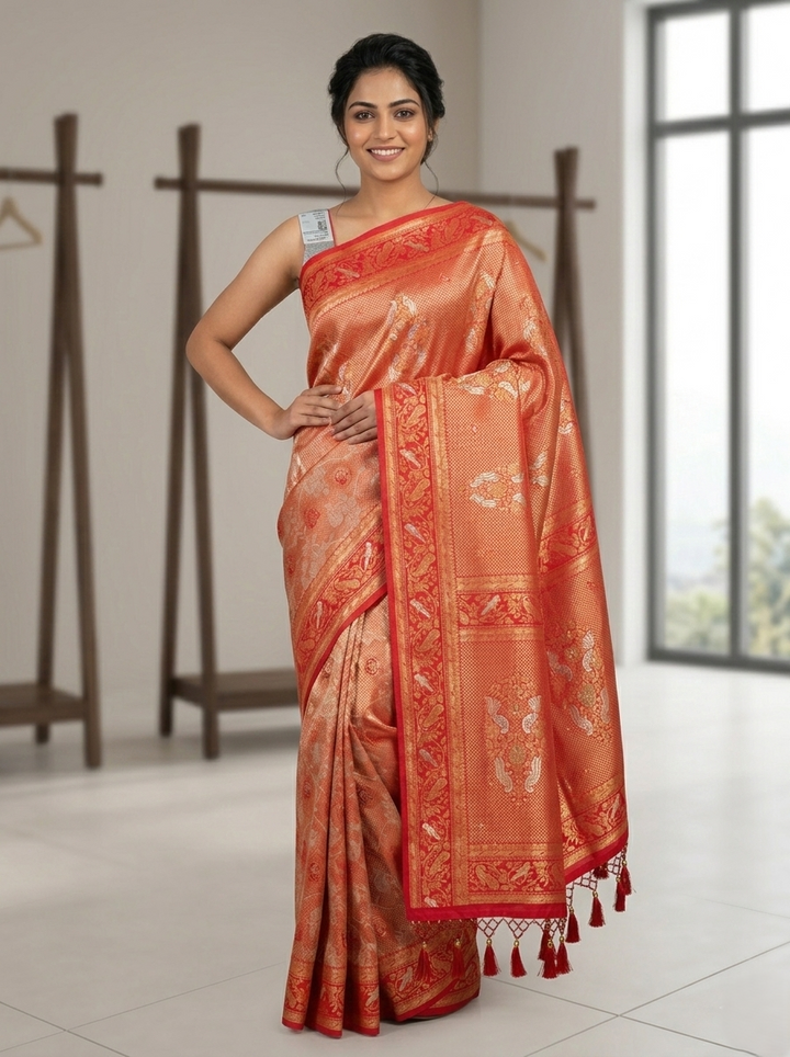 GT SWAROVSKI SOUTH INDIAN SAREE