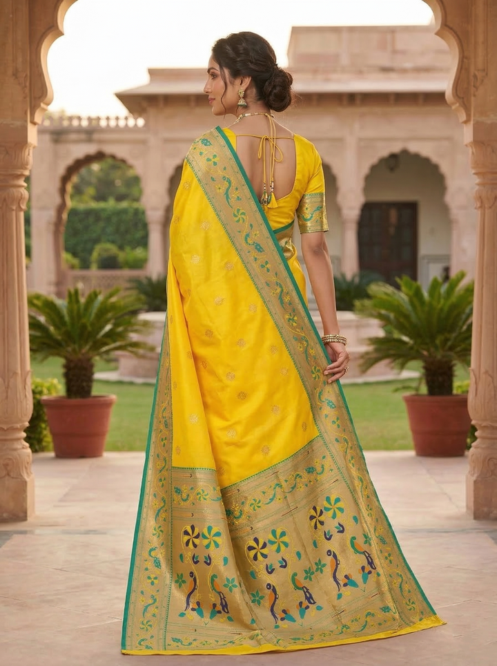 JULAHAA KATPADAR PAITHANI SAREE