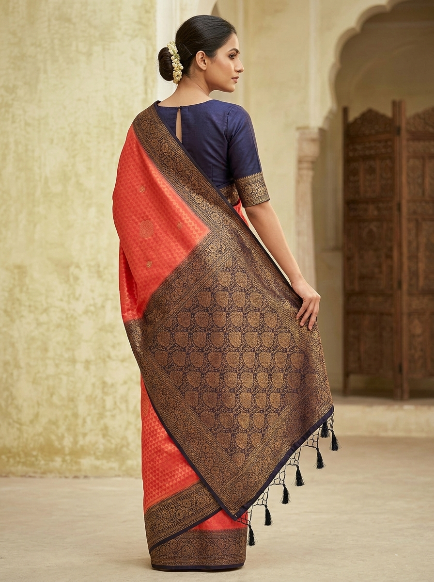 REKHA SWAROVSKI KATPADAR SAREE
