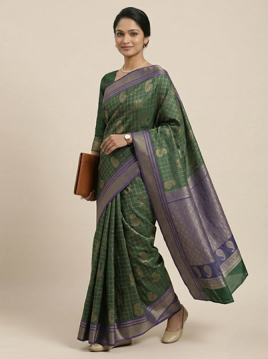 KATPADAR TISSUE SAREE D-750