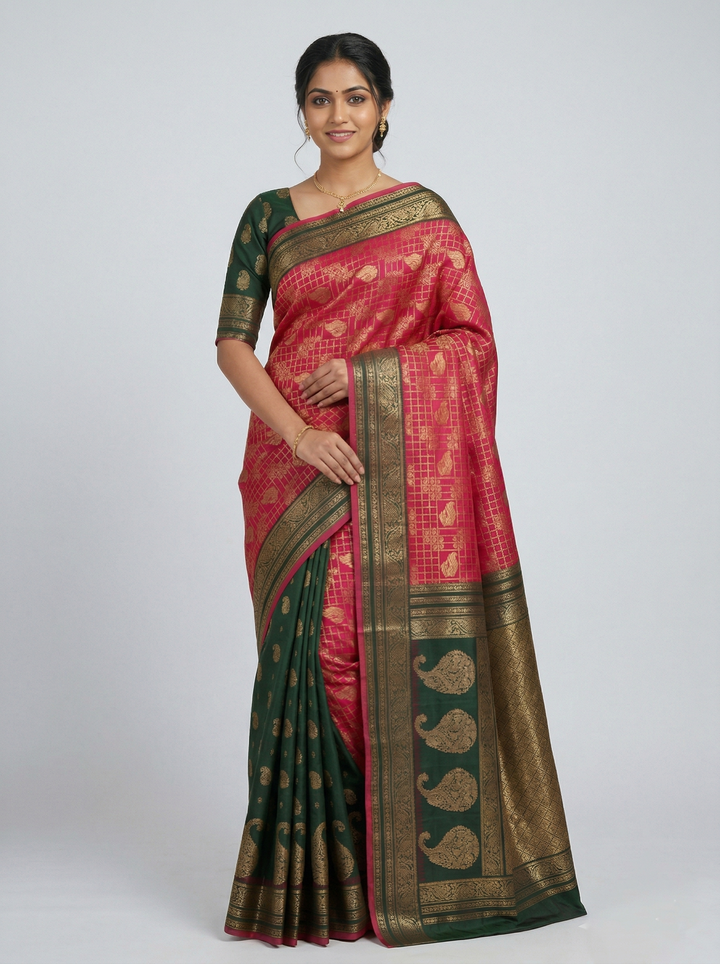 KATPADAR TISSUE SAREE D-750