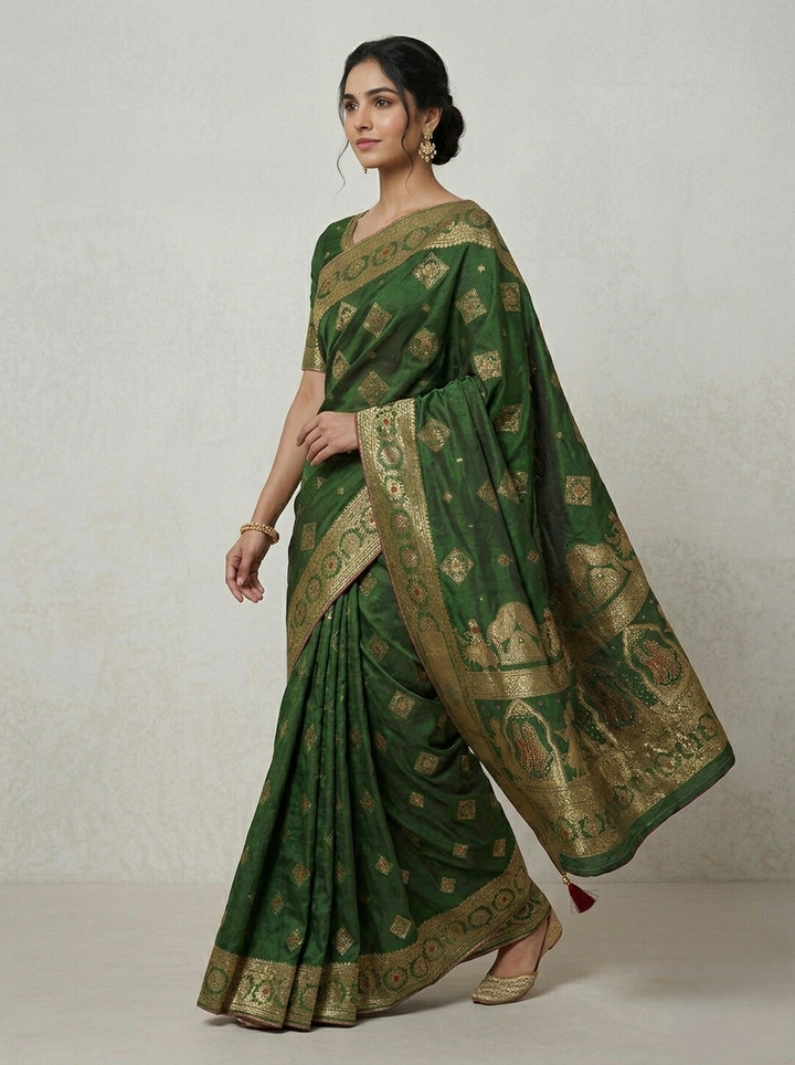 SOFT SILK DESIGNER SAREE