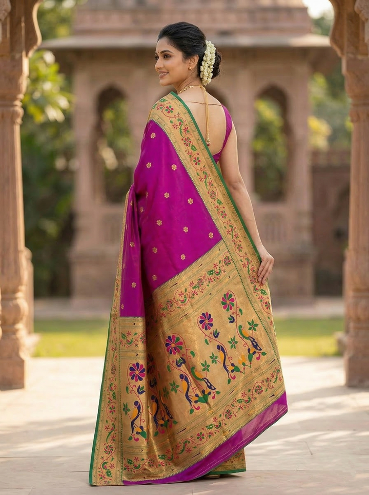 JULAHAA KATPADAR PAITHANI SAREE