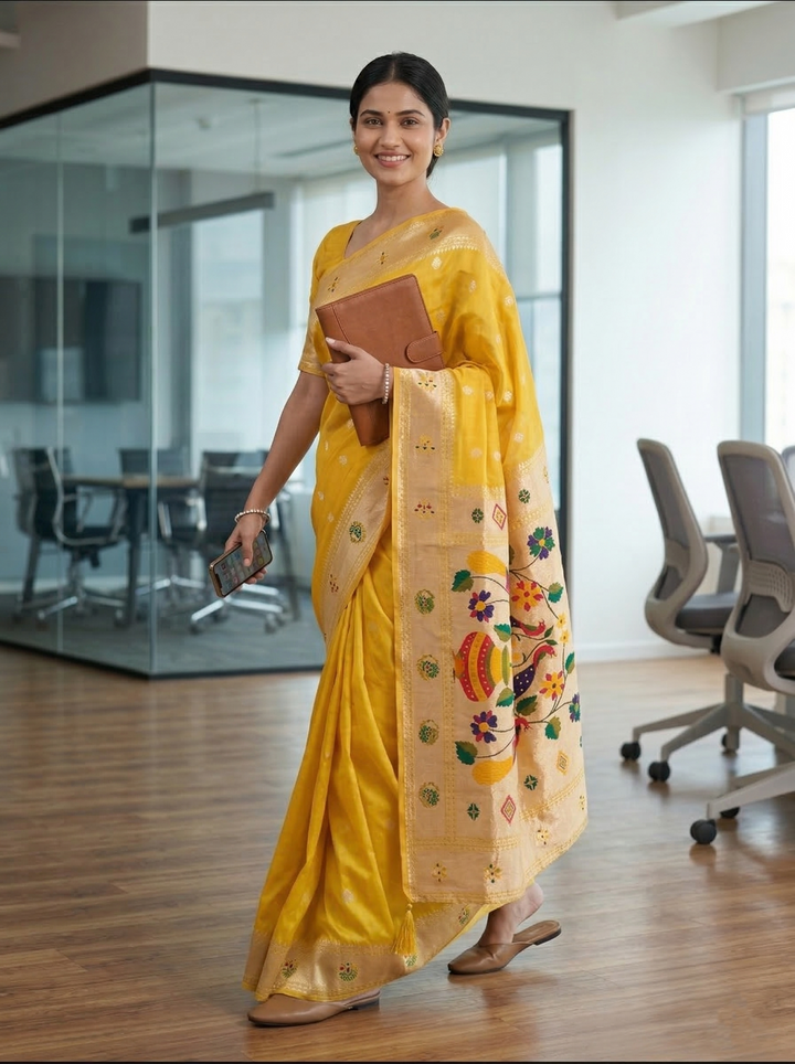 KATPADAR TISSUE SAREE D-795