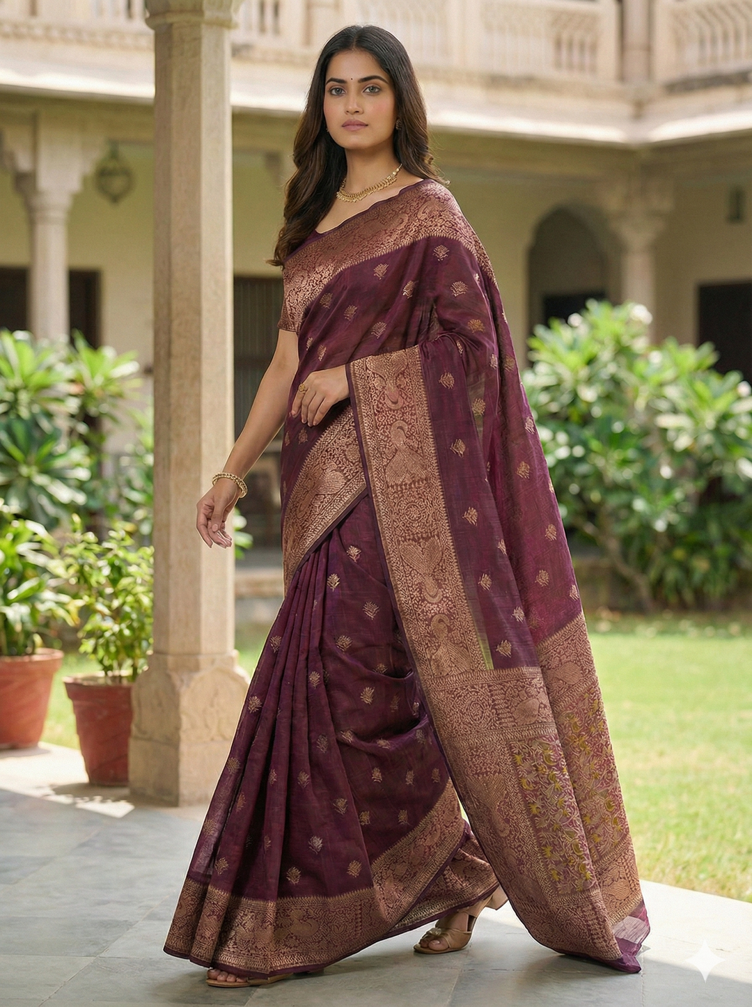 MADHURIMA COTTON SAREE 3030