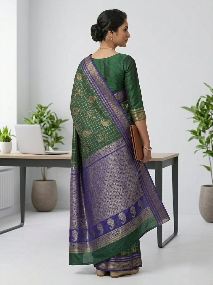 KATPADAR TISSUE SAREE D-750