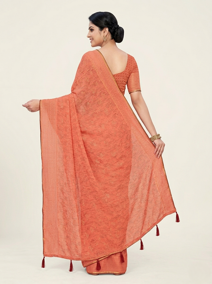 MALTI DAIMOND PRINTED SAREE