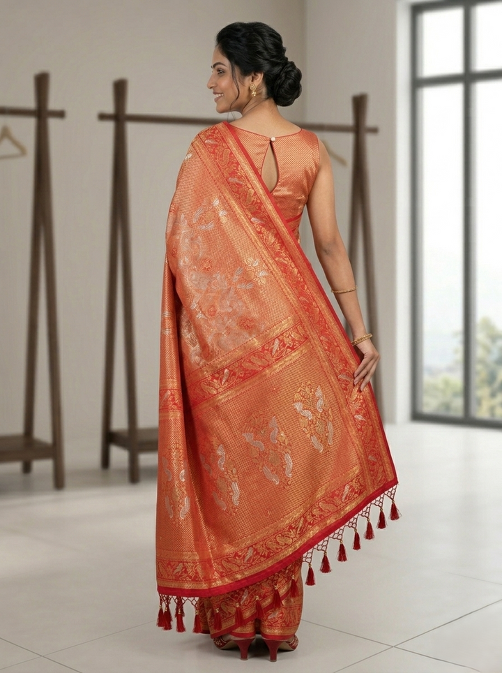 GT SWAROVSKI SOUTH INDIAN SAREE