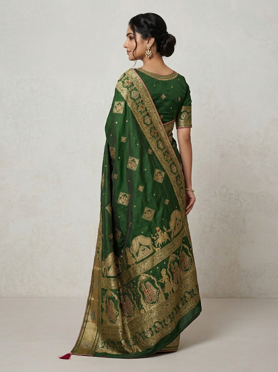 SOFT SILK DESIGNER SAREE