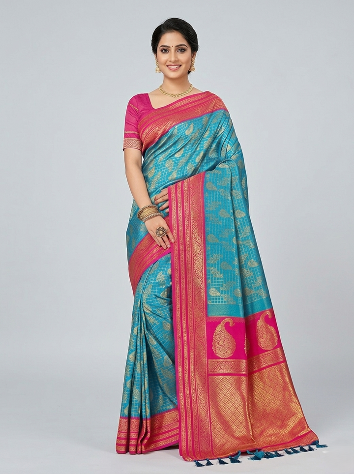 KATPADAR TISSUE SAREE D-750