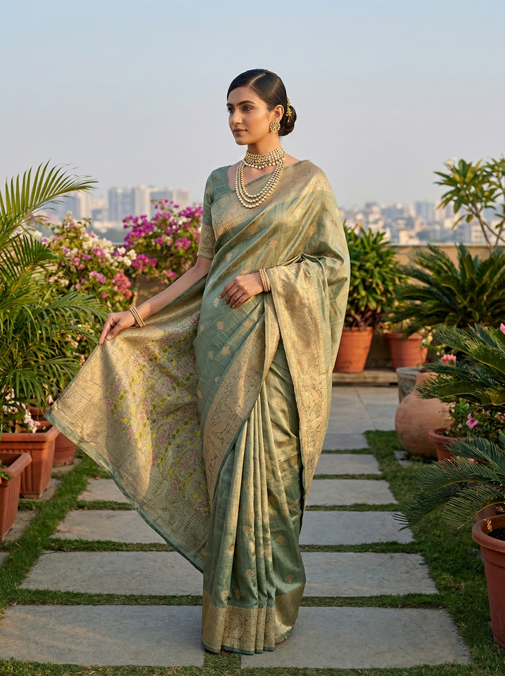 MADHURIMA RICH PALLU COTTON SAREE 0033
