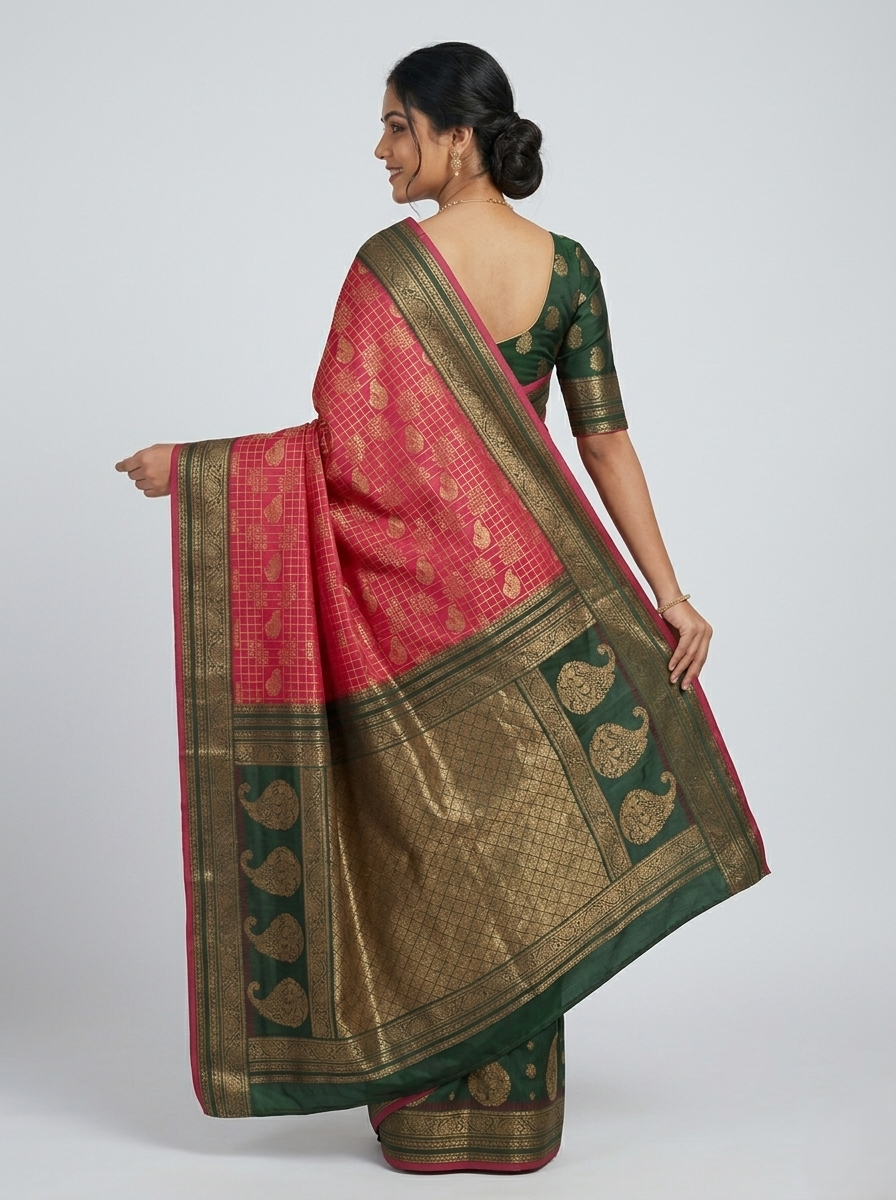KATPADAR TISSUE SAREE D-750