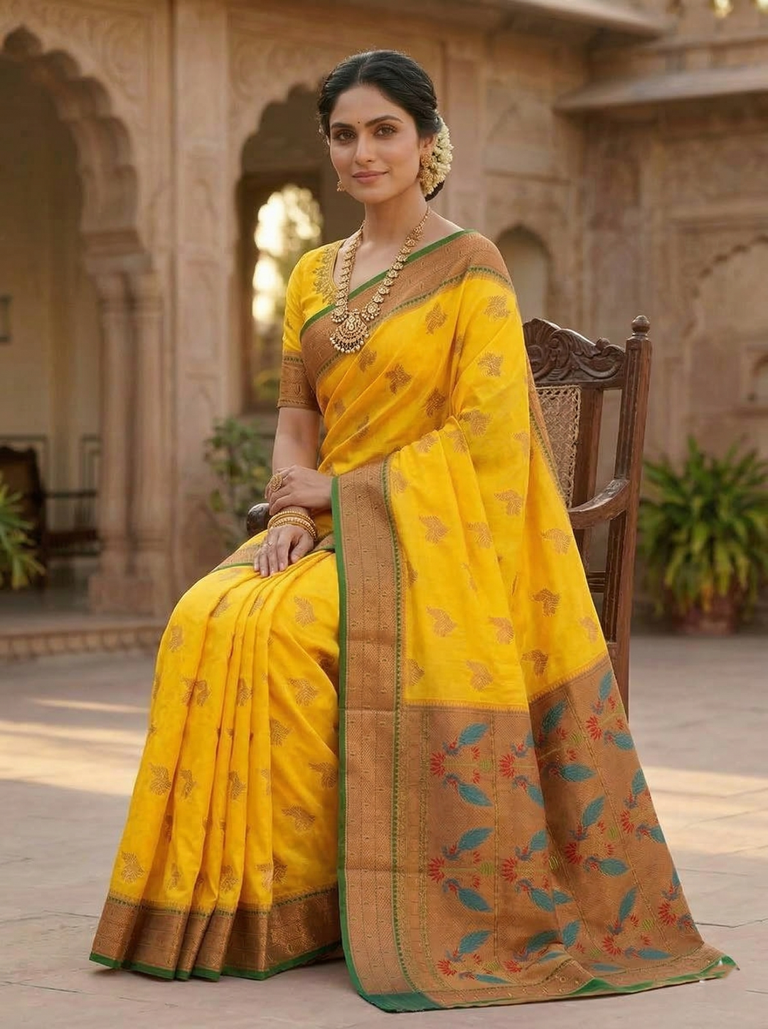 JULAHAA PAITHANI SAREE