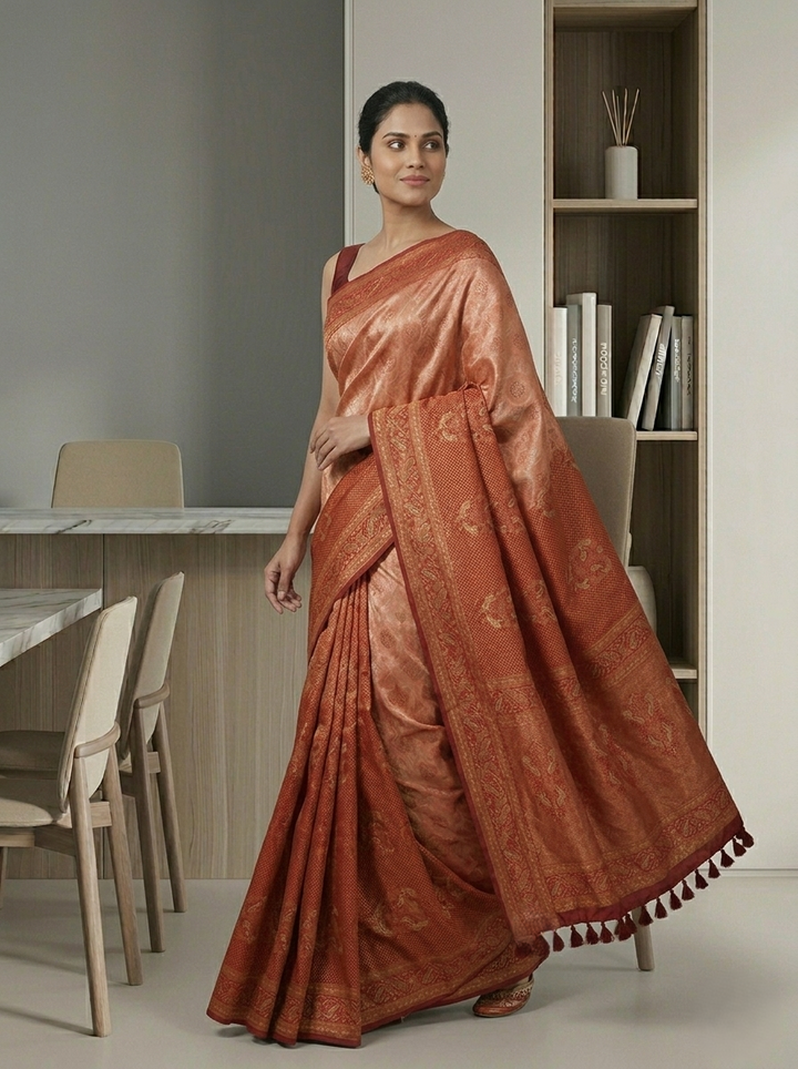 GT SWAROVSKI SOUTH INDIAN SAREE