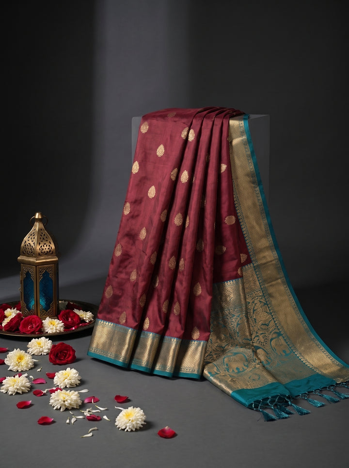 Ganga Pallu Silk Saree