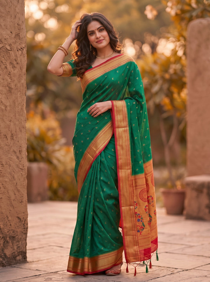 Chandrika Paithani Saree