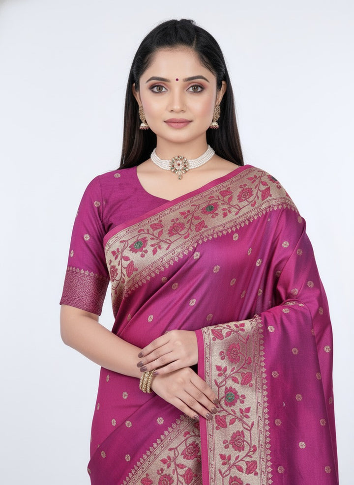 Rajhani Silk Sparking Flower
