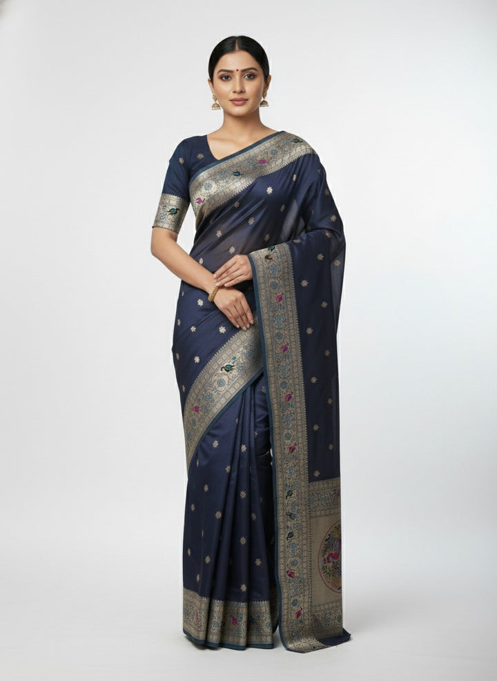 Rajhani Silk Sparking Flower