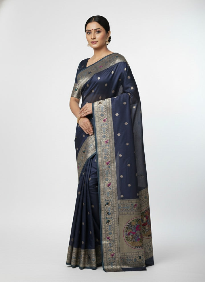 Rajhani Silk Sparking Flower