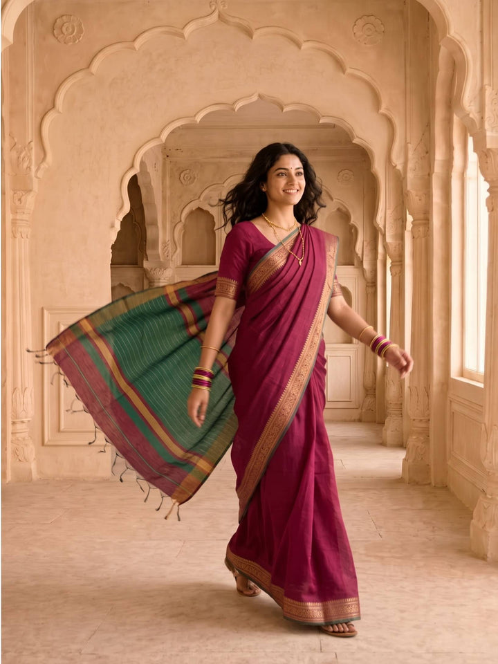 ROYAL WINE PAITHANI