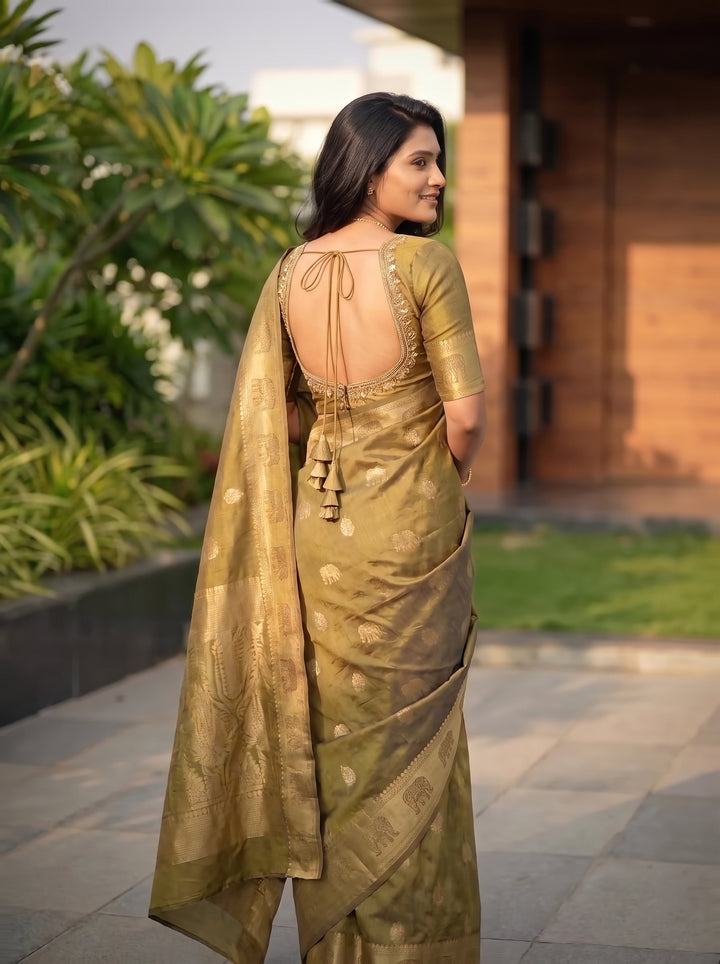 Ganga Pallu Silk Saree