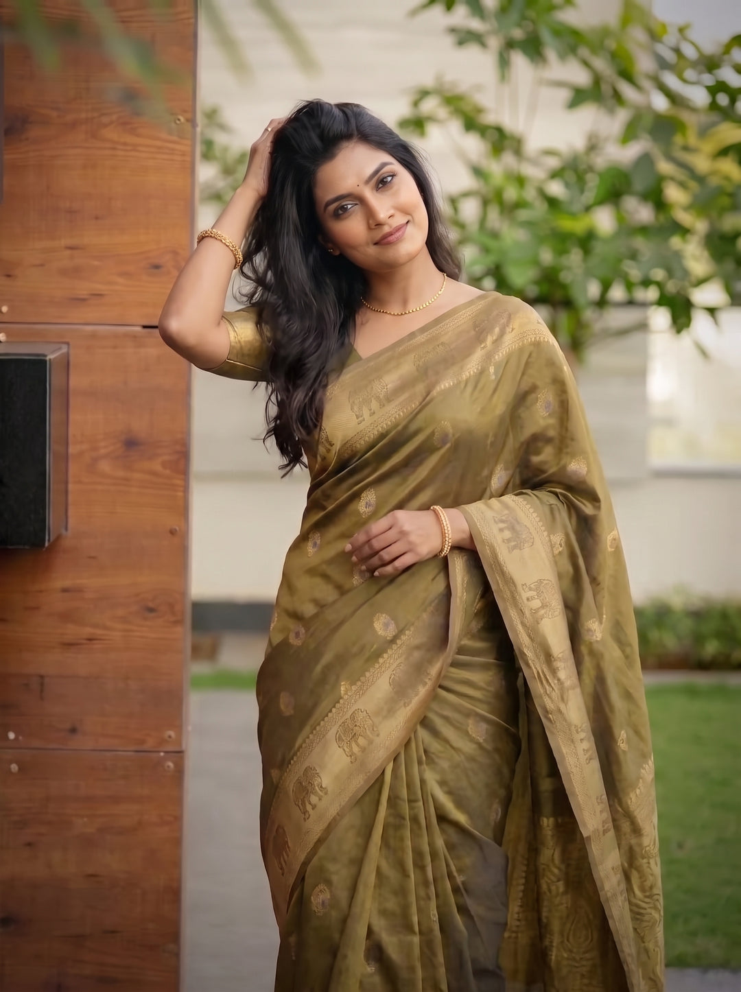 Ganga Pallu Silk Saree