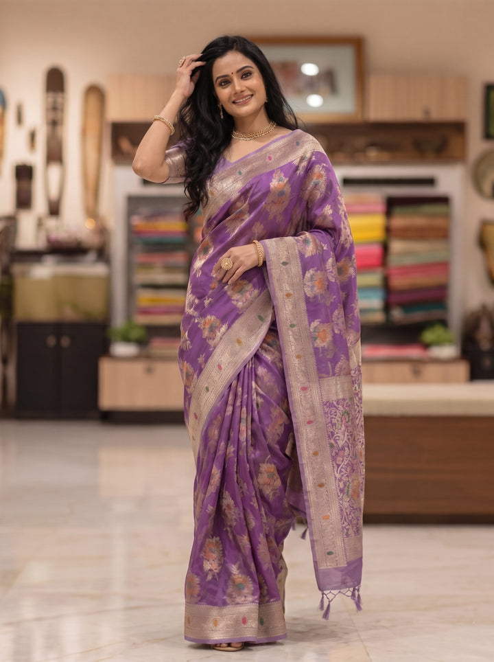 Kundan Saree